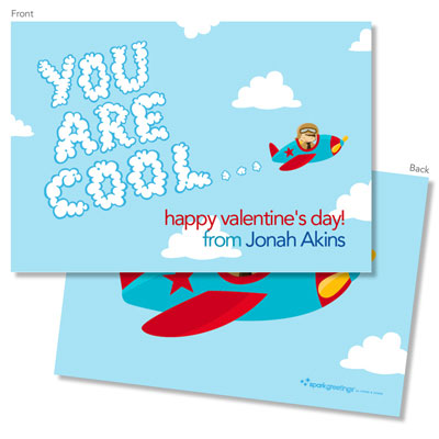 Spark & Spark Valentine's Day Exchange Cards - You Are Cool Spark & Spark Valentine's Day Exchange Cards - You Are Cool